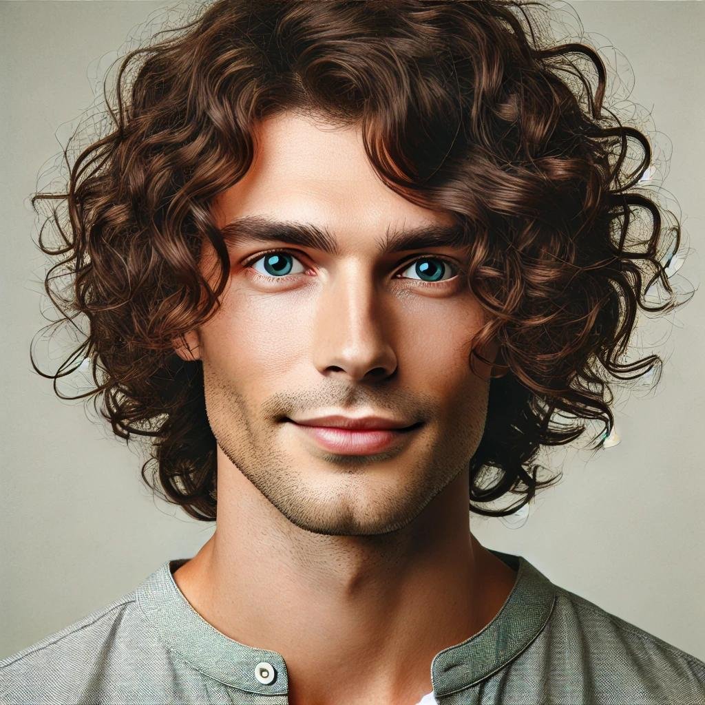 Curly Style Man: Embracing Unique Texture and Confidence